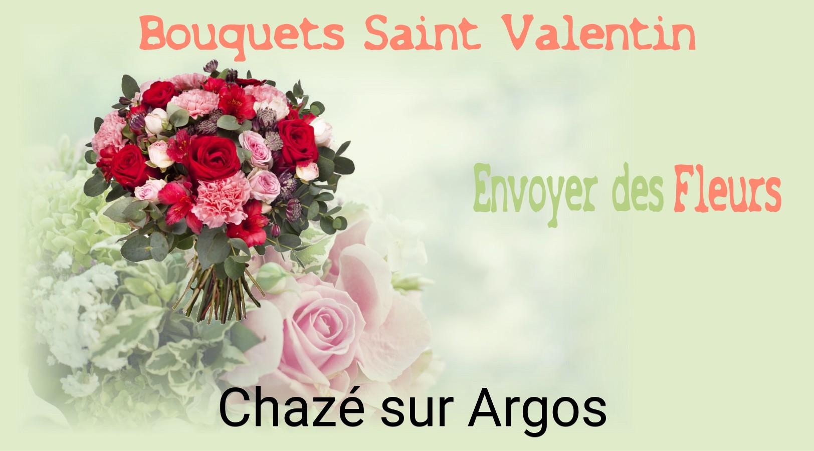 Roses de Saint-Valentin livrées à Chazé-sur-Argos